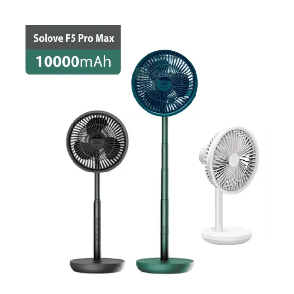 Xiaomi Solove 10000mAh F5 Pro Max Rechargeable Desktop Stand Fan